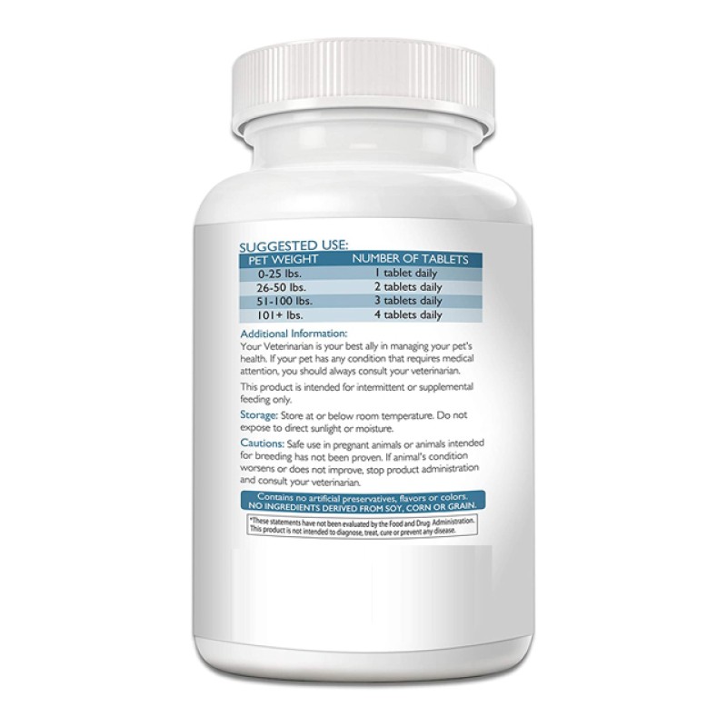 OEM Nutritional Dog Supplements Dog Multivitamins Tablets Vitamin and Mineral Support Dog Tablets Promote Immune Health in Pets