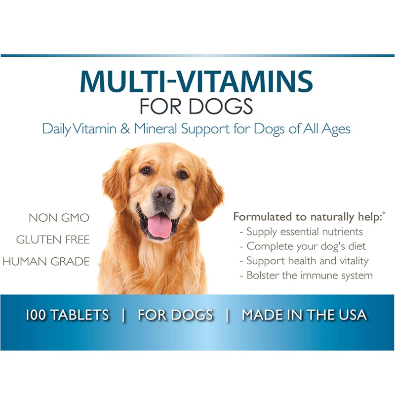 OEM Nutritional Dog Supplements Dog Multivitamins Tablets Vitamin and Mineral Support Dog Tablets Promote Immune Health in Pets