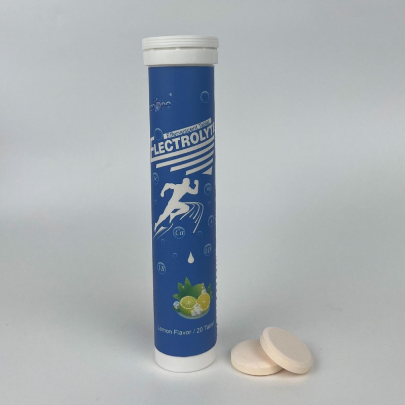 Biocaro Oem Private Label Custom Effervescent Tablet Soft Drink Fast Delivery Sports Supplements Effervescent Electrolyte Tablet