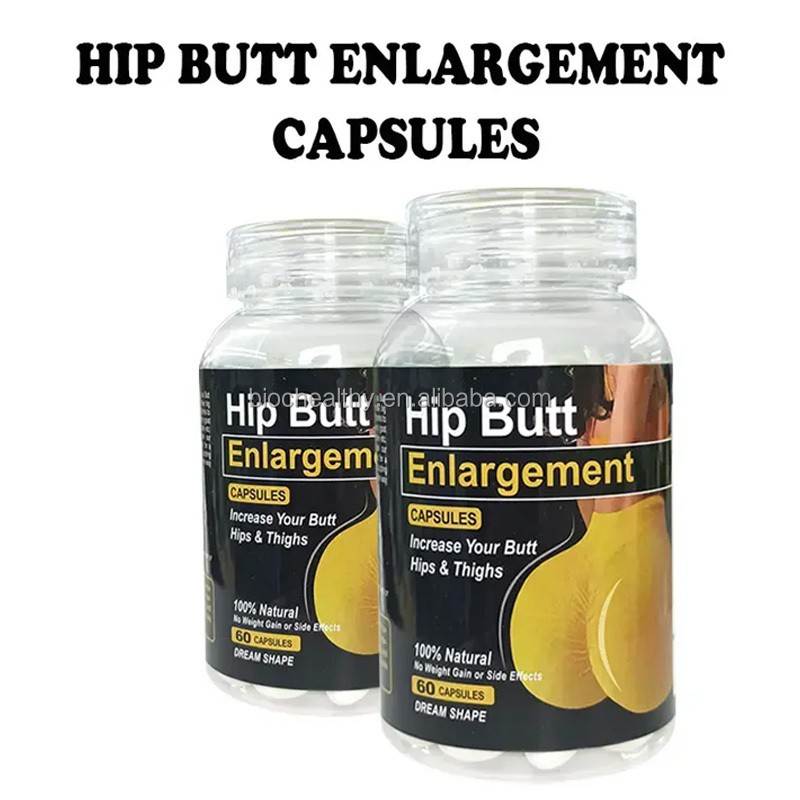 OEM ODM Private Label Hot Hip Butt Enlargement Softgel Capsules Increase Your Butthips & Thighs Butt Lift Growth Capsules Adult