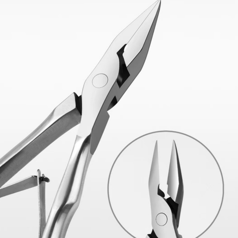 Super-Sharp Stainless Steel Nail Art Dead Skin Scissors Pedicure Tool for Effective Exfoliating of Dead Skin Fingers Toes Feet