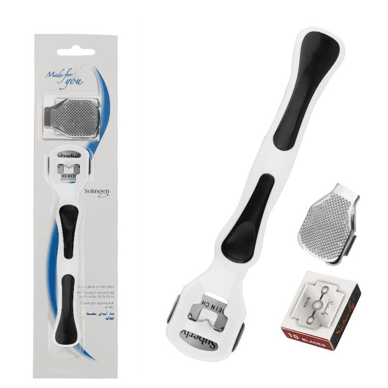 Professional Feet Callus Removal Tool Metal Pedicure Callus Remove Shaver With Replacement Blade