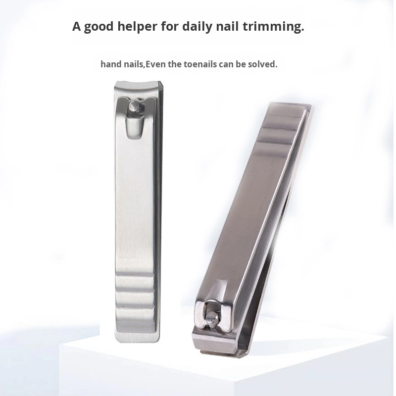 Portable Steel Nail Care Pedicure Cutter Trimmer Straight Mouth Cuticle Nippers for Convenient Manicure Pedicure for Home Use
