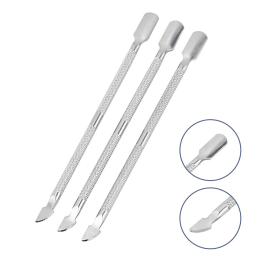 Factory Price Manicure Tools GEL Polish Remove Pusher Metal Cuticle Dead Skin Remover Tools Stainless Steel Nail Cuticle Pusher