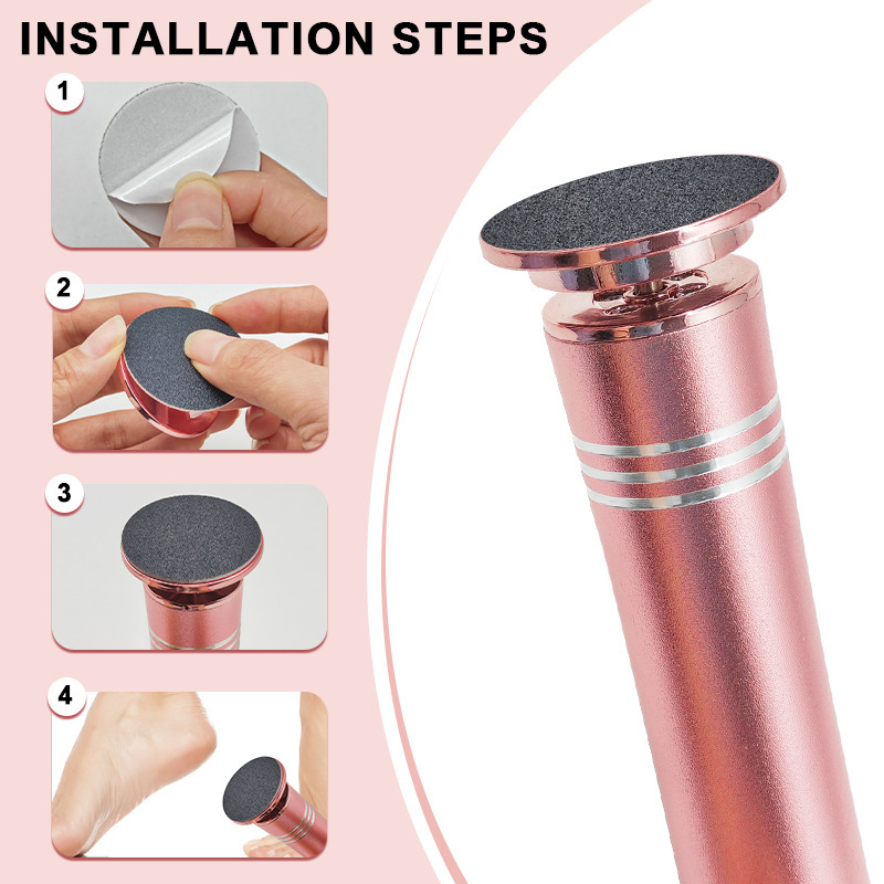 Professional Manufacture Electric Foot Callus Removers Rechargeable Electric Foot Callus Remover