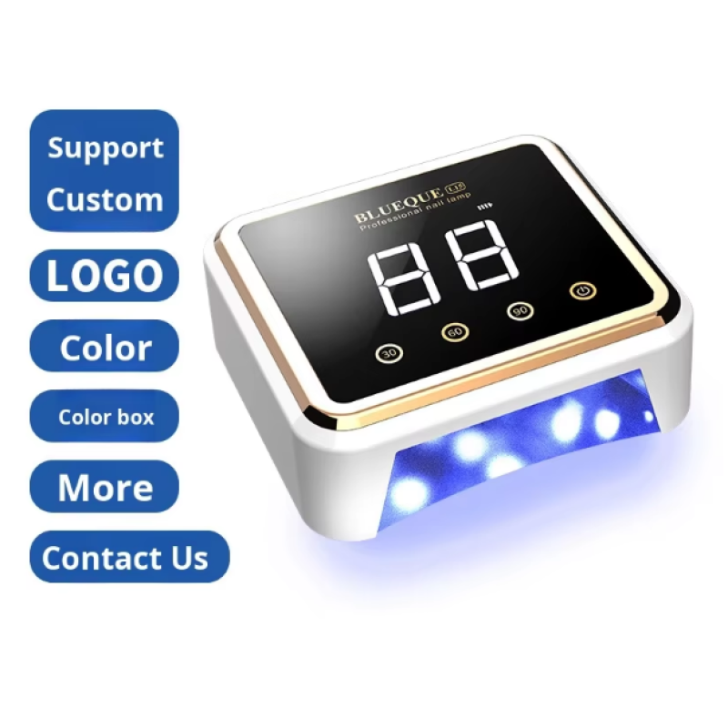 High-Power Phototherapy Machine Custom Logo Color Metal Bottom Plate Touch Screen Charging Power Storage UV Baking Lamp Battery
