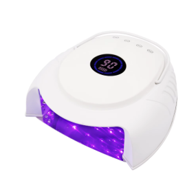 Customized 64W Cordless Professional Cure LED UV Nail Lamp Light-Up Logo Rechargeable Nail Dryer with Private Label for Home Use