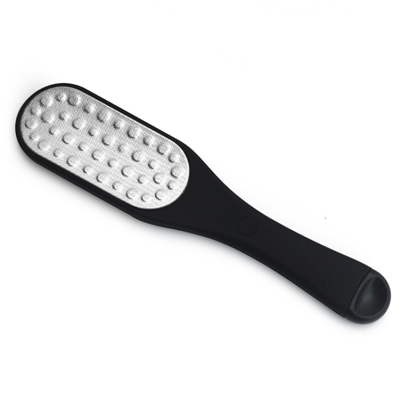 Professional 3 in 1 Foot Scrubber Rasp Pedicure Callus Remover Stainless Steel Foot File with Inlay Mini File