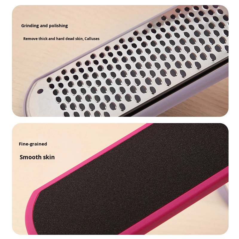 Effective Foot Callus Remover Tool with Custom Logo Pedicure Scraper for Removing Dead Skin Foot Care Tool