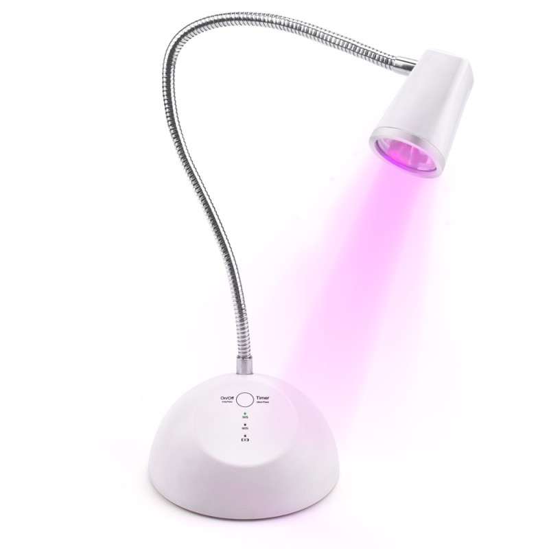 Top Brand Portable Rechargeable UV LED Nail Lamp Cordless Flexible Desk/Table Lamp Touch Light for Nail Drying/Curing for Home