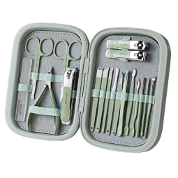 Stainless Steel Portable Manicure Nail Clippers Set Convenient Tool for Fingers and Toes Use