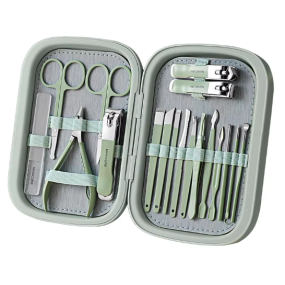 Stainless Steel Portable Manicure Nail Clippers Set Convenient Tool for Fingers and Toes Use