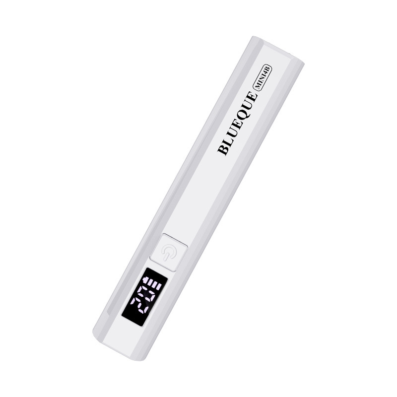 Electric Storage Mini LED UV Nail Art Phototherapy Machine Fast Drying Handheld LED UV Lamp Made of Plastic