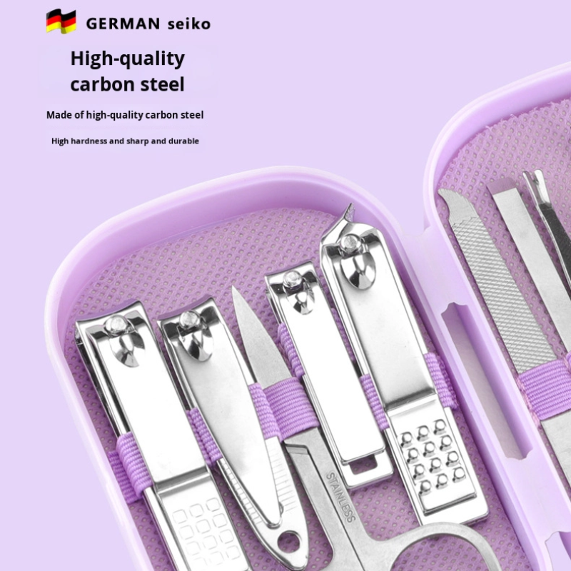 Portable Stainless Steel Nail Clippers Set DIY Manicure Tool for Fingers Personal Care Beauty Tool Set