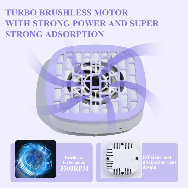 M3 Portable Mini Nail Vacuum Cleaner Japanese Low Noise Armor Removing Dust Collector Machine