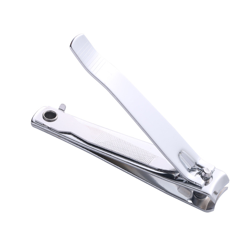 Single Household Premium Stainless Steel Nail Clippers Flat Mouth Bevel Design for Trimming Nails Premium Tool