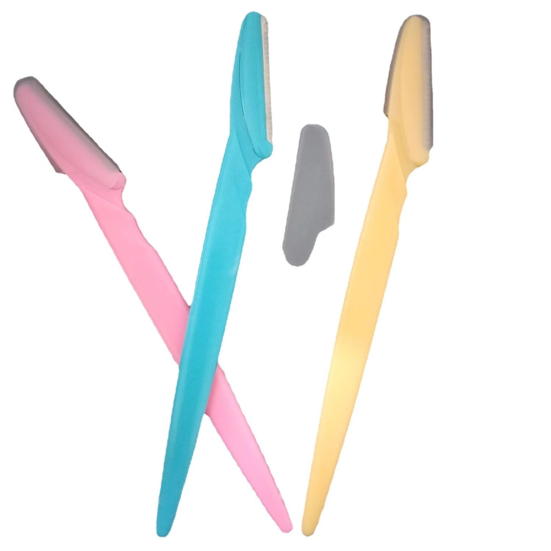Special One-Card Three-Blade Eyebrow Scraper Beauty Makeup Tool for Shaving Mode Eyebrow Repair Eyebrow Trimmer