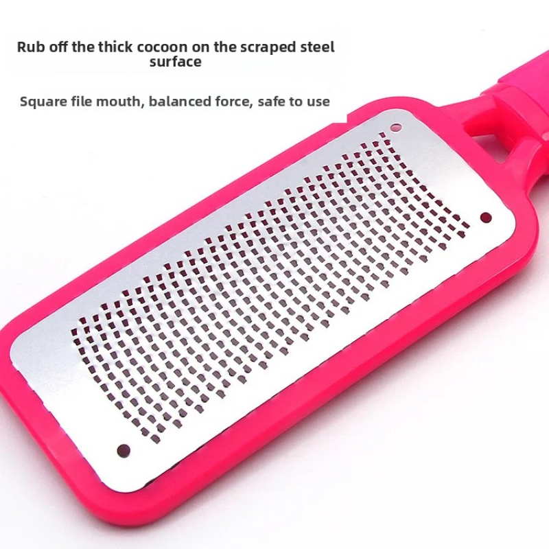 Plastic Foot File Scrubber Pedicure Tool for Removing Dead Skin and Calluses Effective Foot Callus Remover