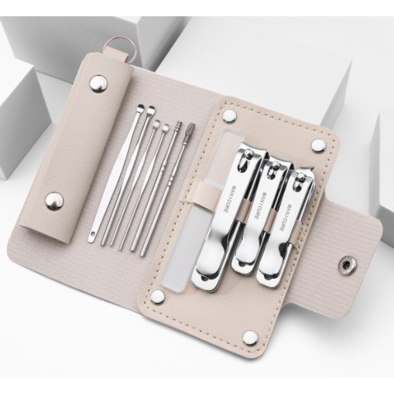 High Quality Gradient Steel Bevel Nail Clippers Set of Four for Pedicure and Nail Art Personal Care Finger Beauty Tool