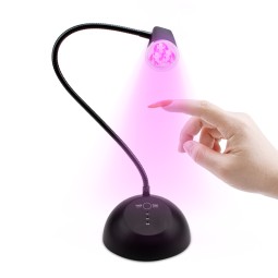 Top Brand Portable Rechargeable UV LED Nail Lamp Cordless Flexible Desk/Table Lamp Touch Light for Nail Drying/Curing for Home