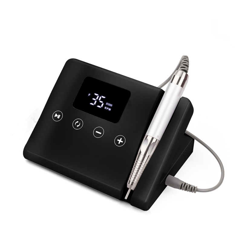 Japanese Power Storage Electric Mute Removal Nail Polish Tool 40000rpm Speed   Battery Plugs Special for Nail Shops