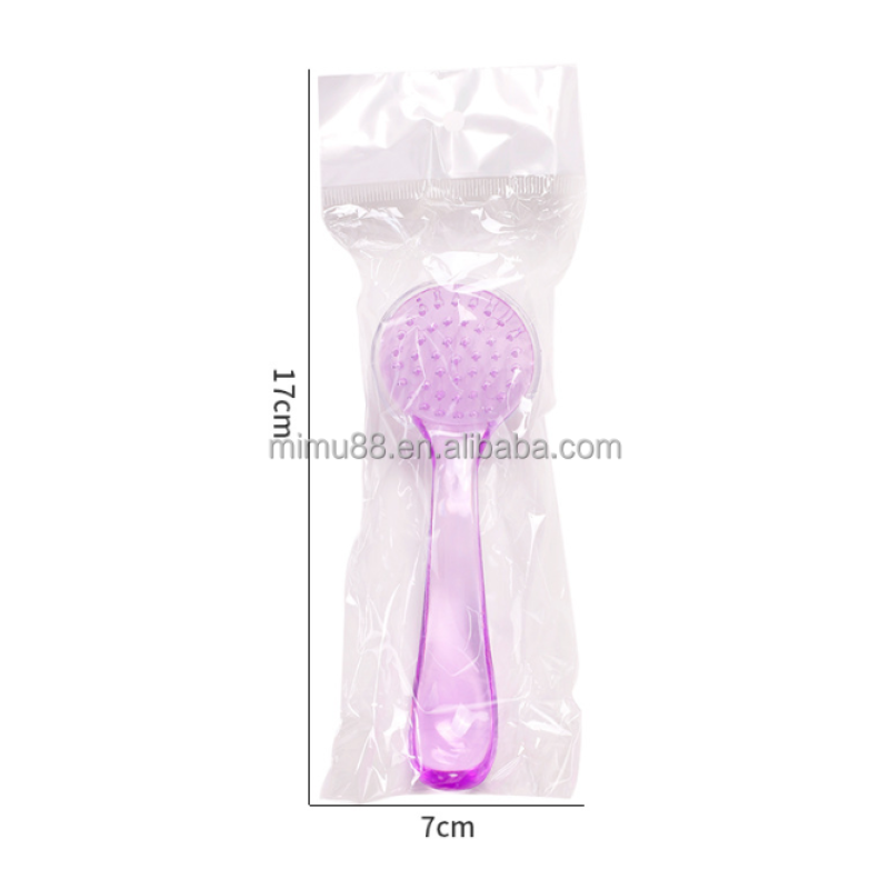 Hot Sale Professional Nail Art Tools Luxury Flat Acrylic Nail Dust Brush Long Handle Soft Polish Scrub Manicure Cleaning Brush