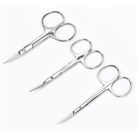 Customizable Russian-Style Manicure Scissors Classy Stainless Steel Curved Scissors Sharp Straight Blade for Dead Personal Care