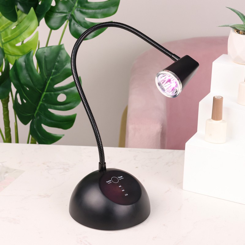 Top Brand Portable Rechargeable UV LED Nail Lamp Cordless Flexible Desk/Table Lamp Touch Light for Nail Drying/Curing for Home