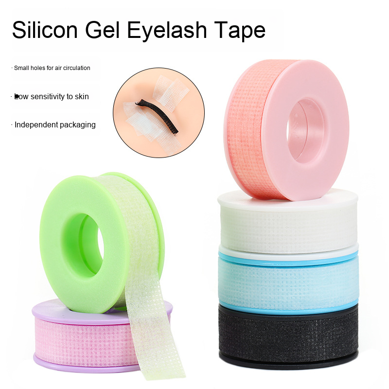 Grafted Eyelash Tape Self-Adhesive Silicone Soft Breathable Tape for Lash Extension Practice Special Planting False Eyelash Eye