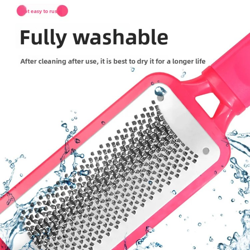 Plastic Foot File Scrubber Pedicure Tool for Removing Dead Skin and Calluses Effective Foot Callus Remover