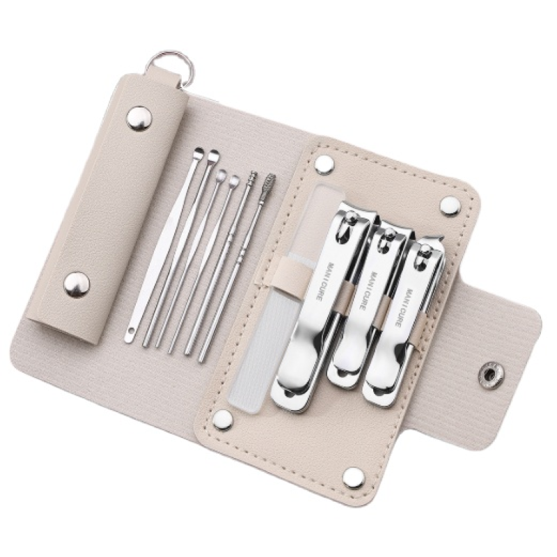 High Quality Gradient Steel Bevel Nail Clippers Set of Four for Pedicure and Nail Art Personal Care Finger Beauty Tool