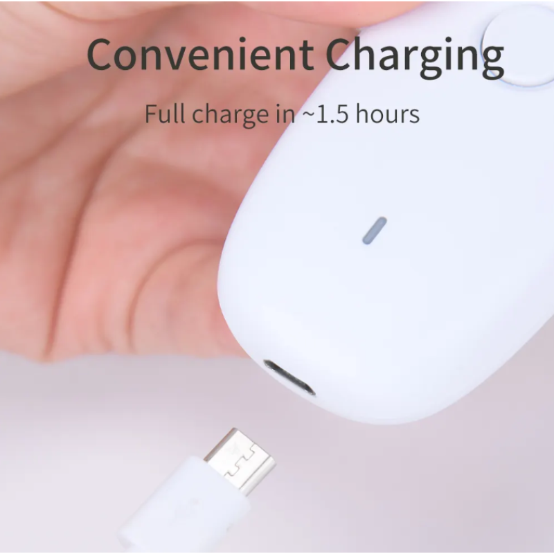 USB Heated Mini Electric Eyelash Curler Plastic and Silicon Material with Lash Lift Feature