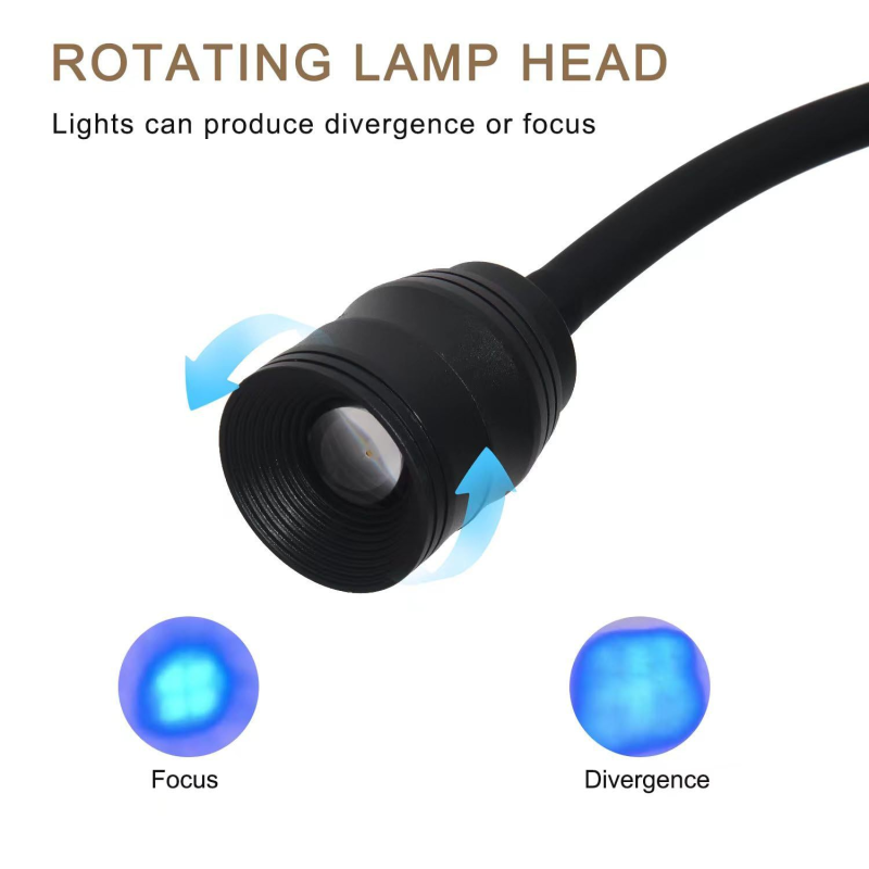 MIMU 10W LED UV Purple Light Nail Lamp 110-240V Fast Curing Aluminum Alloy Pedal Floor Lamp for False Eyelash Grafting Glue