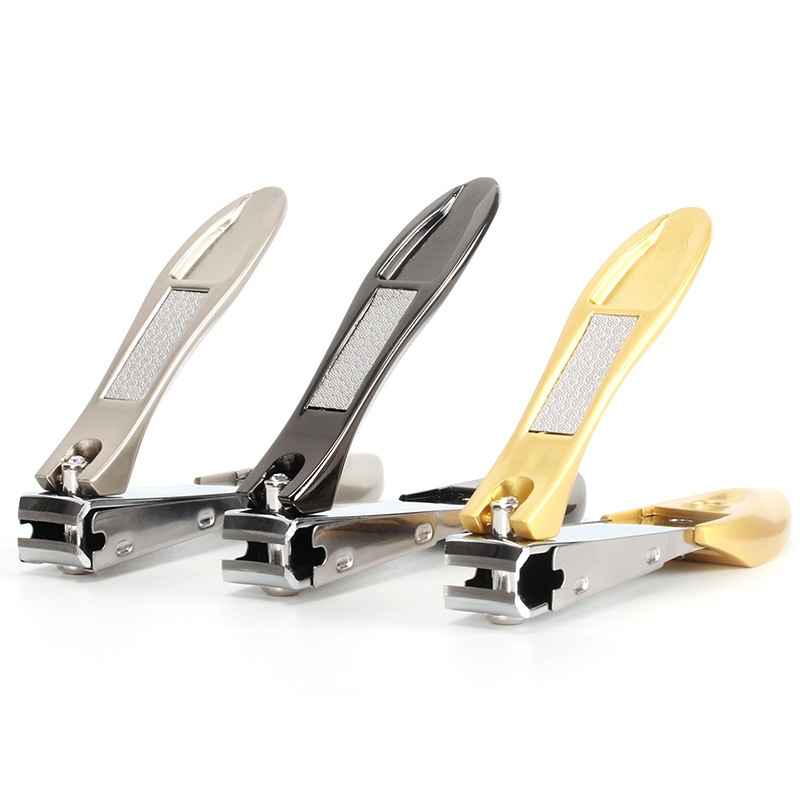 Home Use Beauty Tool Set Splash-Proof Manicure Mantis Nail Clippers with Comfortable Bevel Design