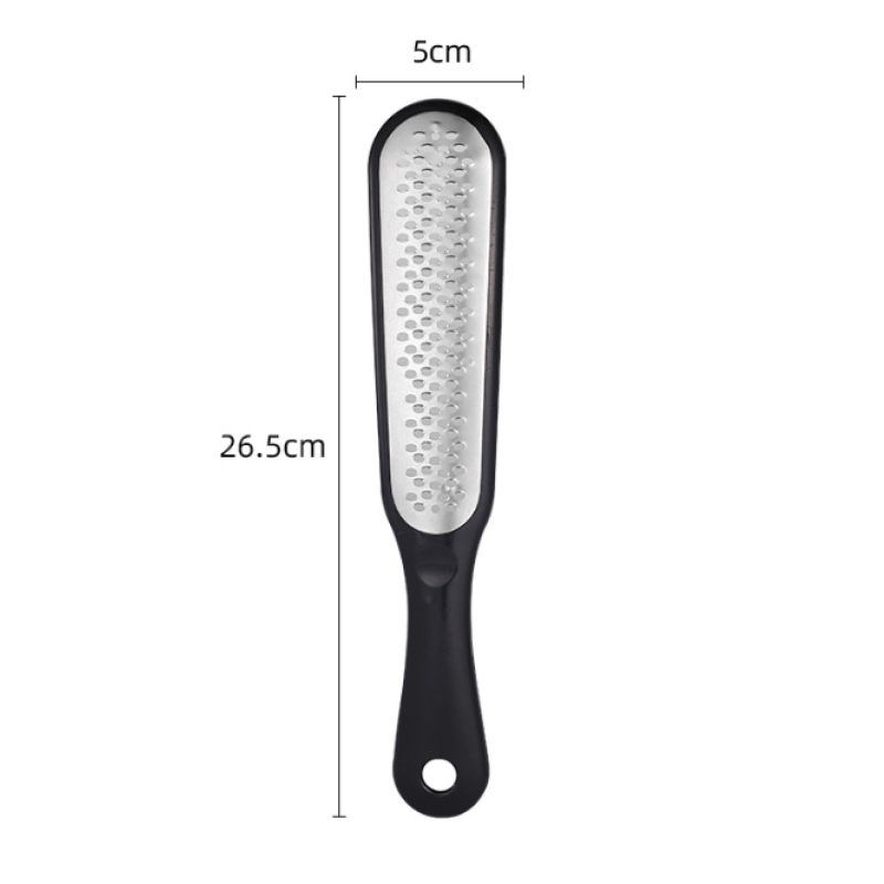 High Quality Surgical Grade Stainless Steel Colossal Foot Rasp Long Handle File and Callus Remover for Foot Care Custom Logo