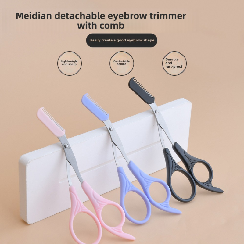 Hot Sale Beauty Straight and Curved Edge Stainless Steel Razor Sharp Point with Plastic Handle