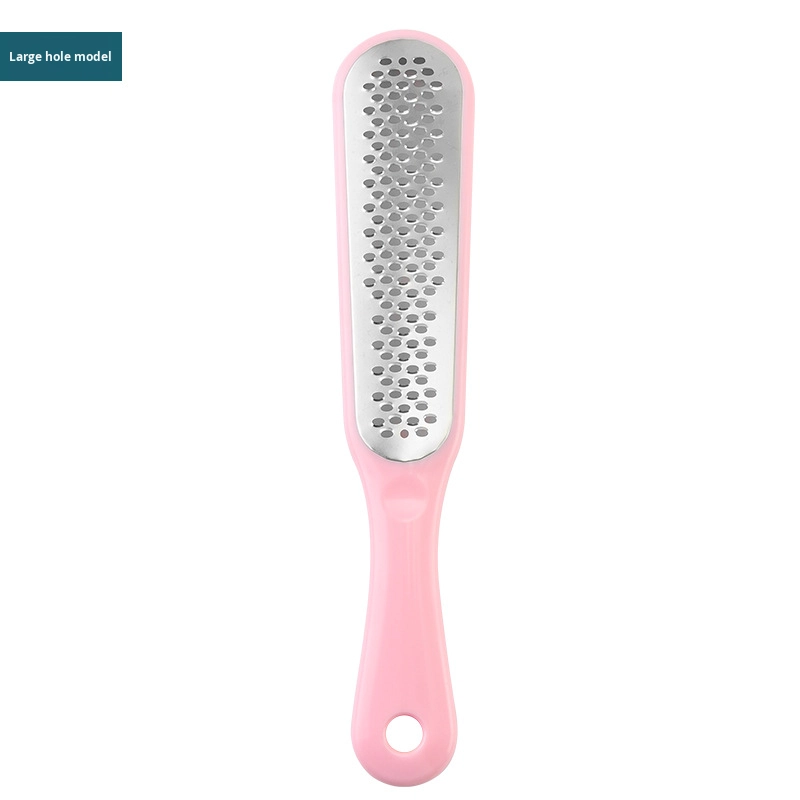 High Quality Surgical Grade Stainless Steel Colossal Foot Rasp Long Handle File and Callus Remover for Foot Care Custom Logo