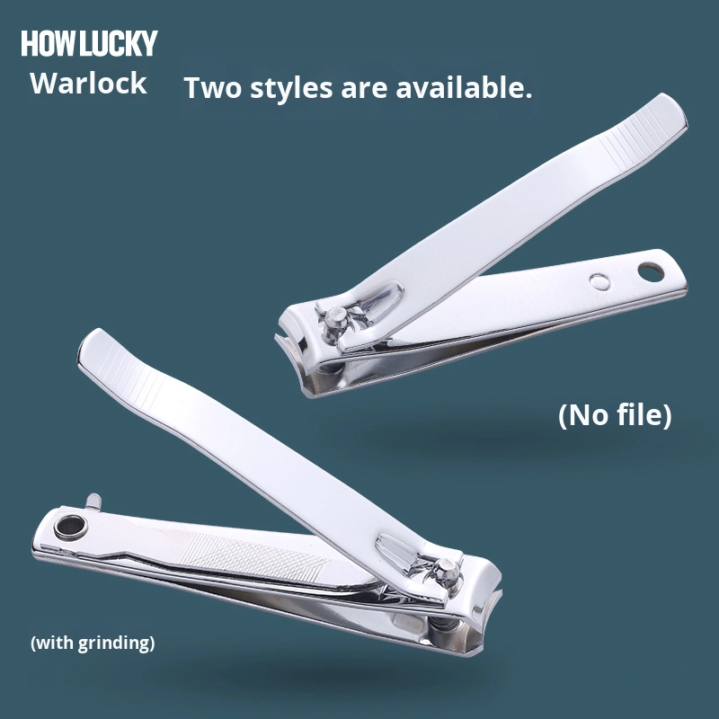 Single Household Premium Stainless Steel Nail Clippers Flat Mouth Bevel Design for Trimming Nails Premium Tool