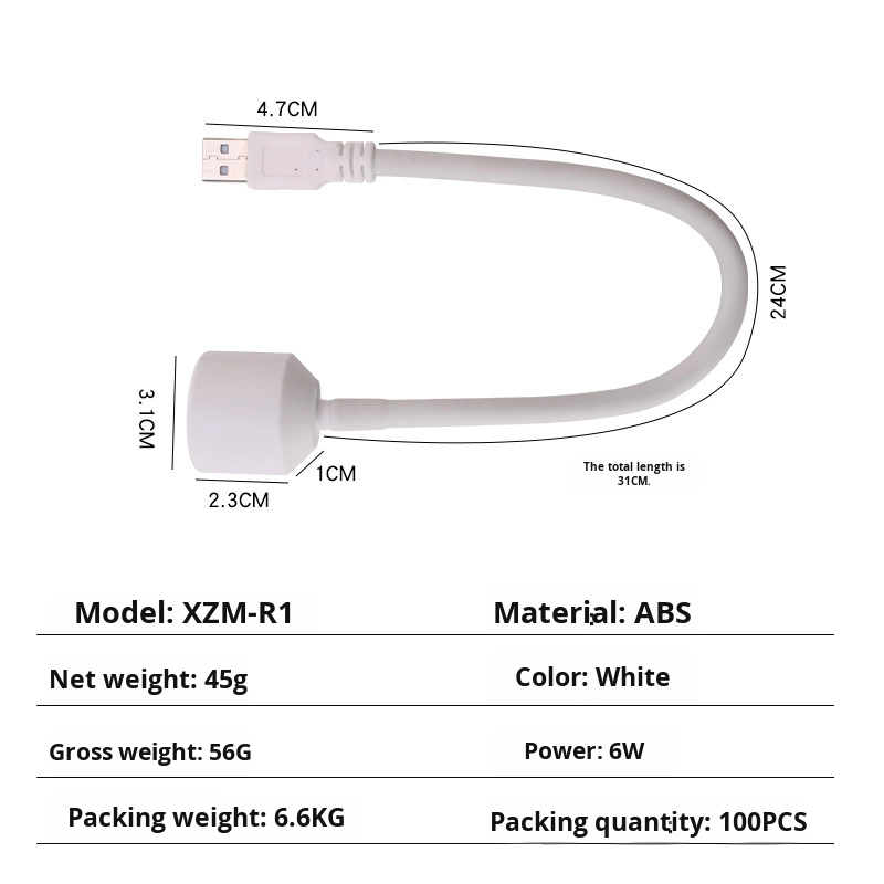 Mini Portable 6W LED Nail Light Single Finger Small Plastic Nail Baking Light