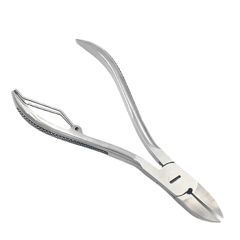 Stainless Steel Chickface Pliers and Nail Scissors 8717 Dead Skin Pliers Beauty Tools for Fingers Inlay   Nail Design