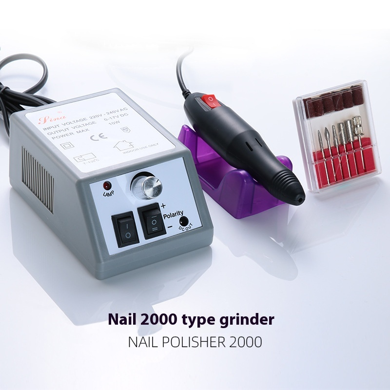 20000rpm Stainless Steel Manicure Tool Nail Drill Machine & File Polisher for Professional Nail Art