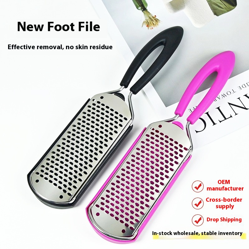 Effective Foot Callus Remover Tool with Custom Logo Pedicure Scraper for Removing Dead Skin Foot Care Tool
