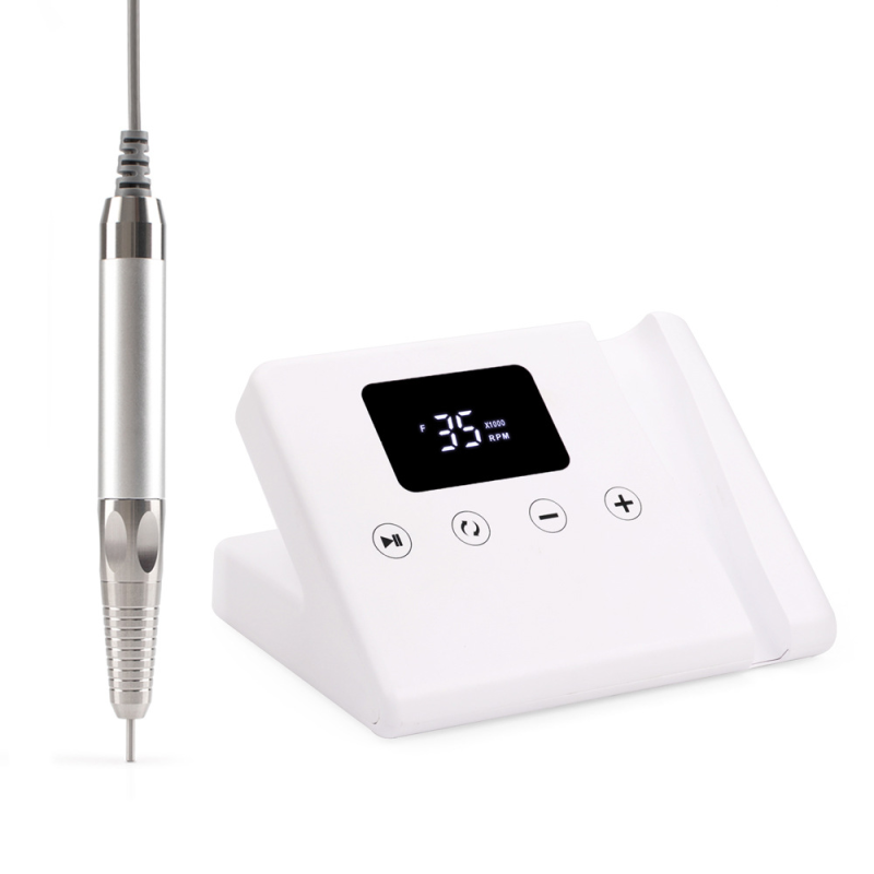 Japanese Power Storage Electric Mute Removal Nail Polish Tool 40000rpm Speed   Battery Plugs Special for Nail Shops