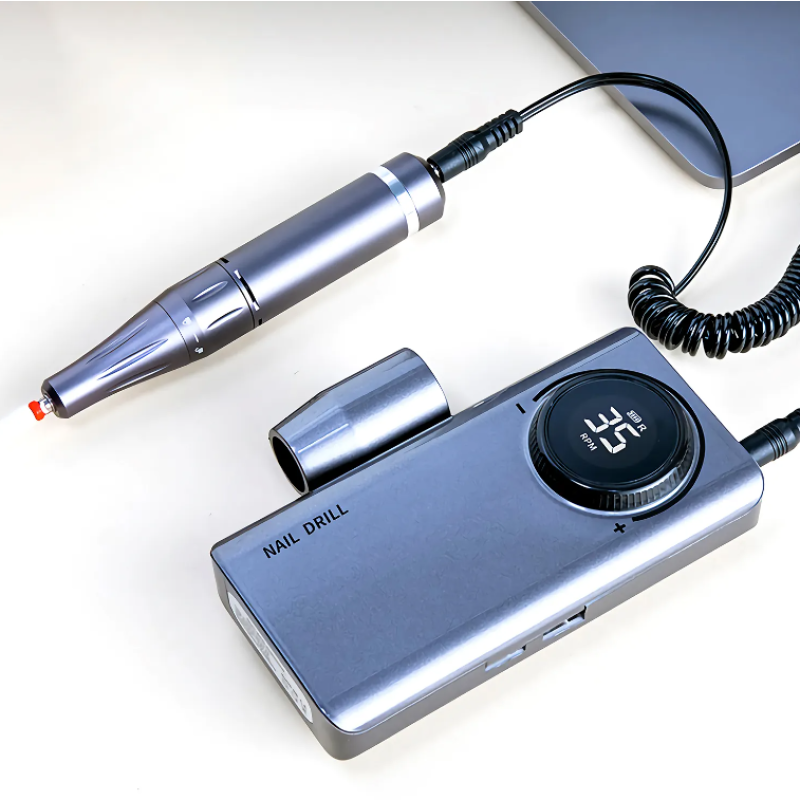 USB Rechargeable Electric Nail Grinder for Removal Polishing 45000rpm Speed Manicure Exfoliation Nail Drill Nailldrill201 Model