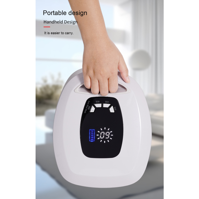 Portable 108W High-Power LED Manicure Light Therapy Machine Professional Cordless UV Nail Lamp Spot Quick Drying Battery
