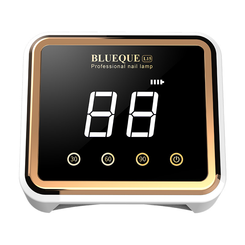 High-Power Phototherapy Machine Custom Logo Color Metal Bottom Plate Touch Screen Charging Power Storage UV Baking Lamp Battery