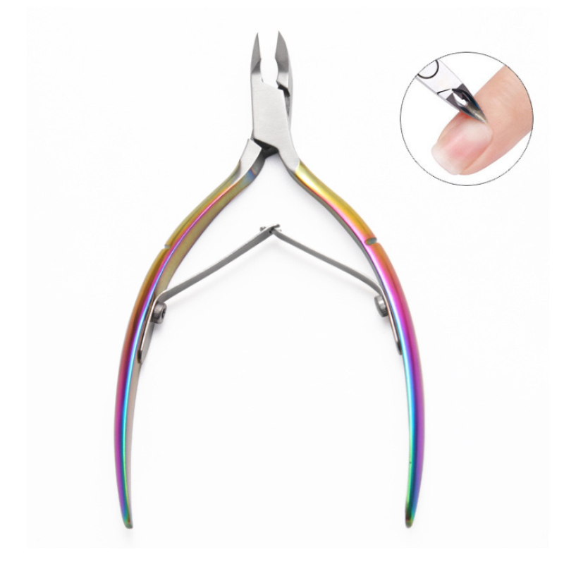 Professional Stainless Steel Nail Clippers Pedicure Cuticle Trimmer & Toenail Nipper Scissors