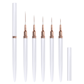 Supply Soft Kolinsky Acrylic Steel Needle Tube Nail Art Pen Set Flower Painting & Line Drawing Pen for Manicure Acrylic Nail Art