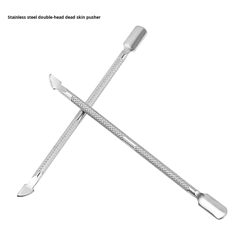 Factory Price Manicure Tools GEL Polish Remove Pusher Metal Cuticle Dead Skin Remover Tools Stainless Steel Nail Cuticle Pusher