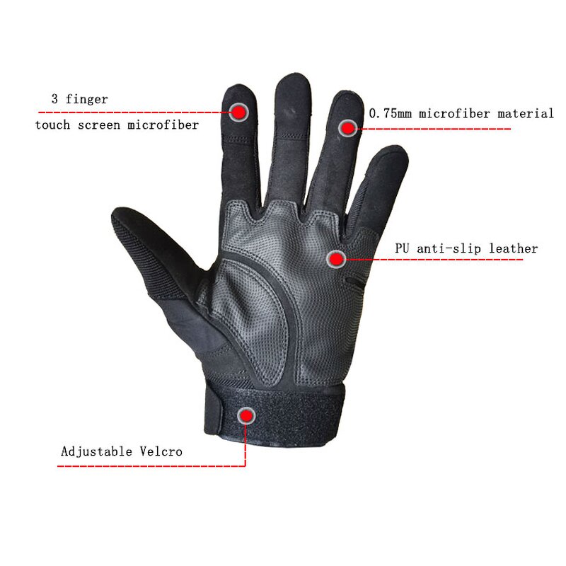Tactical Mittens - Full Finger Touch Screen Factory